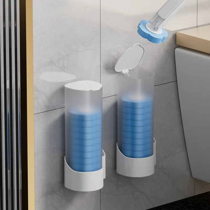 Escova para limpeza sanitária descartavel - Escova para banheiro descartável